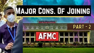 All Major Cons Of Joining AFMC  AFMC Bond Explained [upl. by Ennirac265]