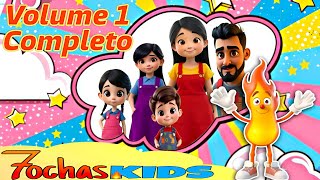 Músicas infantil Gospel  Sete Tochas kids Volume 1 Completo [upl. by Emiline]