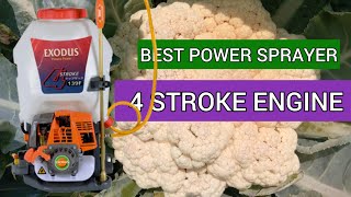 POWER SPRAYER FOR AGRICULTURAL USE  4 STROKE KNAPSACK SPRAYER  EXODUS  part 1 [upl. by Gomar]