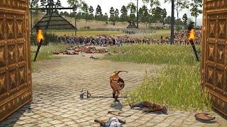 A GLORIOUS Defense Down To The WIRE  Rome 2 Siege Battle [upl. by Hnao94]