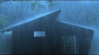 Rain Sounds For Sleeping  99 Instantly Fall Asleep With Rain And Thunder Sound At Night [upl. by Negroj]