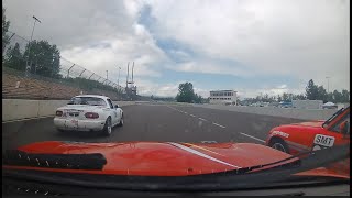 Dry to rain race  Spec Miata Portland International Raceway PIR 4282024 [upl. by Llywellyn]