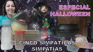 Cinco Simpáticas Simpatias  Edição Halloween [upl. by Laohcin]