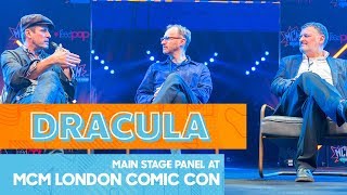 BBC Dracula  Claes Bang Mark Gatiss Steven Moffat Sue Vertue  MCM Comic Con [upl. by Thornton]