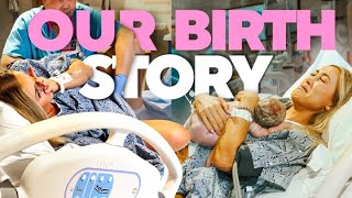 LIVE Birth Vlog  New Baby After Emotional Loss  Angel Baby [upl. by Vernita]