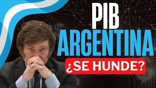 PIB de Argentina ¿se HUNDE Milei [upl. by Rimat727]