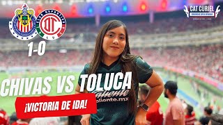 CHIVAS VS TOLUCA  SE VALE ILUSIONARSE  CAT CURIEL [upl. by Nennarb]