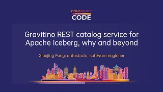 Gravitino REST catalog service for Apache Iceberg why and beyond [upl. by Eceela353]