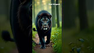 Black lion animals hybrids cuteanimal  wildlife [upl. by Ha915]