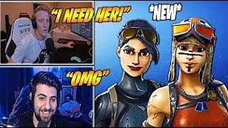 Streamers React To NEW quotELITE AGENT amp RENEGADE RAIDERquot SKIN VARIANT [upl. by Aubree]