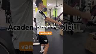 Exercícios na academia pra alta performance no vôlei preparação volleyball treinamento [upl. by Capp]