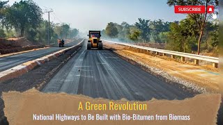 National Highways to Be Built with BioBitumen from Biomass  UPSC  Current affairs 2024 [upl. by Shimberg]