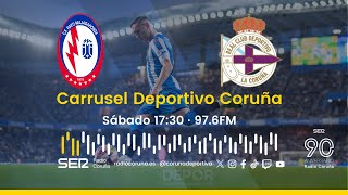 Rayo Majadahonda  Deportivo  En directo en Carrusel Deportivo Coruña [upl. by Asa]