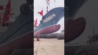 Launching process of fishing boats [upl. by Direj833]