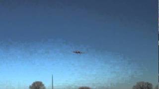 Carl Goldberg Tiger 60 RC Plane Flight [upl. by Kelula490]