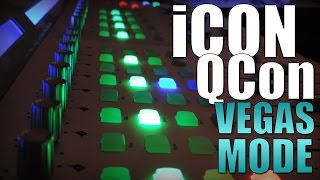 Icon QCon Vegas Mode in Logic Pro 9  File [upl. by Ejroj782]