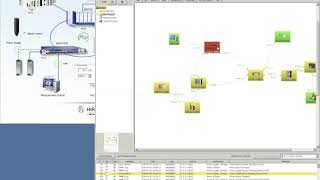 Haciendo una demostración de Hirschmann HiVision red demo [upl. by Canice]