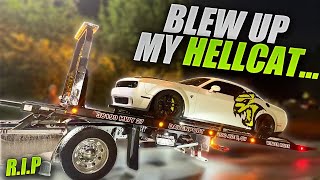 I BLEW MY HELLCAT MOTOR [upl. by Mellette144]