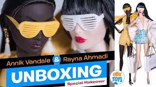 UNBOXING amp REVIEW ANNIK amp RAYNA INTEGRITY TOYS Doll ★ Special Makeover Reroot amp Muse Fashion NuFace [upl. by Ynffit]