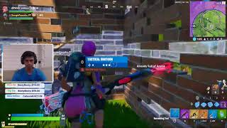 Doing voice impressions in random duos We love Fortnite [upl. by Catherine]