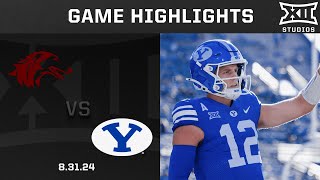 Southern Illinois vs BYU Game Highlights  2024 Big 12 Football [upl. by Otiragram]