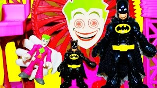 Batman Imaginext Joker Toy Review Factory Funhouse [upl. by Ennaid]