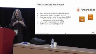 2019 virtiovsock in QEMU Firecracker and Linux Status Performance and Challenges [upl. by Ullund]