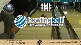 bowlingballcom Pyramid Force Pearl Bowling Ball Reaction Video Review [upl. by Edna]