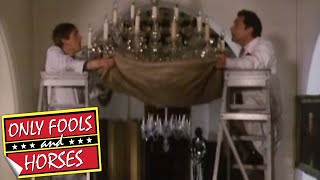 Del and Rodney Smash the Chandelier  Only Fools and Horses  BBC Comedy Greats [upl. by Eilra]