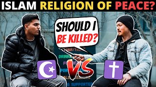 IS ISLAM A RELIGION OF PEACE Honest Conversation With Muslims [upl. by Rabiah]