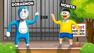 DORAEMON And NOBITA In Jail In HFF epicdipic [upl. by Burta]