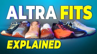 ALL the DIFFERENT FITS of the Altra Line Finally Explained  Altra Fit Comparison  Run Moore [upl. by Macmillan]