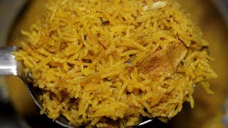 EASY CHICKEN PULAO IN PRESSURE COOKER  HOW TO MAKE CHICKEN PULAO RECIPE AT HOME  CHICKEN PULAO [upl. by Ogdon]