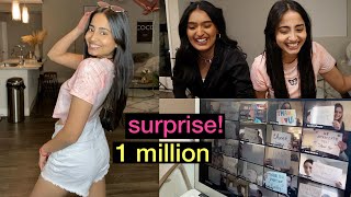 Bff hits 1million followers  surprising my professor [upl. by Eirual]