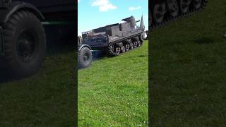 M7 Priest tank tows with power 💨😱 [upl. by Hazem]