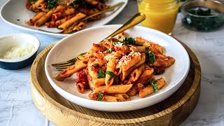 How to make Penne AllArrabbiata  Penne Arrabbiata  Easy Italian Pasta Recipe [upl. by Dloreg264]