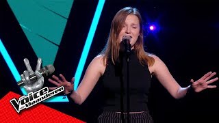 Margarita  Cry Me A River  Blind Auditions  The Voice Van Vlaanderen  VTM [upl. by Sine562]