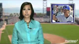 Sports Update Chicago Cubs Rookie Outfielder Colvin Hospitalized After Bat Pierces Chest [upl. by Yanaton]