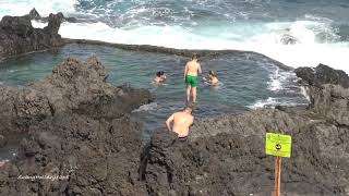 El Tablado Tenerife  Natural Pool  4K [upl. by Mokas]