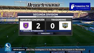 En Directo  Deportes Concepción vs Trasandino [upl. by Alvin]