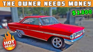 Todays Driver Discount Finds 15 Classic Cars For Sale Under 10000 [upl. by Joana583]