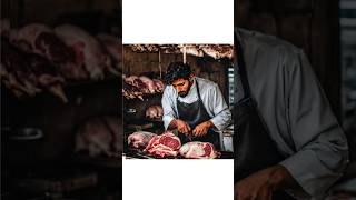 How to clean leg of lamb everfreshbutchers beef foodie meat mrbutcher143 foryou shortsfyp [upl. by Adniuqal740]