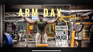 THE BODY RECOMP SERIES  DAY 4  ARM DAY [upl. by Leiuqeze]