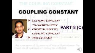 Part 8C Coupling Constant J value amp Second Order Spectra in NMR Spectroscopy for CSIR NETGATE [upl. by Nnaeus498]