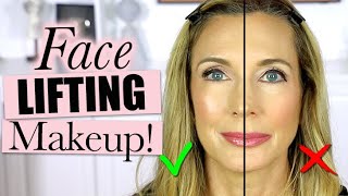 Face Lifting Makeup Tutorial on Mature Skin [upl. by Lowson390]