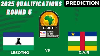 Lesotho vs Central Africa Republic Live Stream Africa Nations Cup 2024 Qualifiers Commentary Score [upl. by Presley547]