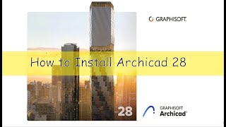 طريقة تثبيت ArchiCAD 28 خطوة بخطوة [upl. by Andromada]