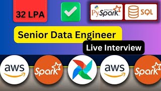 Senior Data Engineer Live Interview questions and answers  spark  SQL  data analysts [upl. by Kaye702]