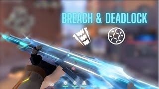 Playing Breach amp Deadlock on 144Hz  Valorant gameplay [upl. by Hermy]