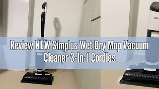 🔥 Review NEW Simplus Wet Dry Mop Vacuum Cleaner 3In1 Cordless SClean V1 Smart Floor Washer [upl. by Anton]